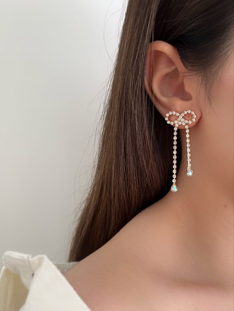 گوشواره پاپیونی ترند امسال